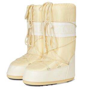 Moon Boot Cream Winter Boots NWOT 39/41
